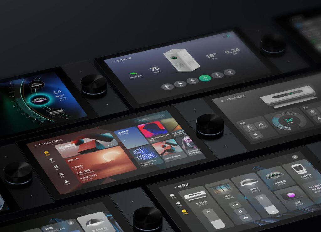 10'' KNX touch panel 2