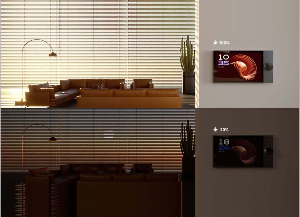 10'' KNX touch panel 4