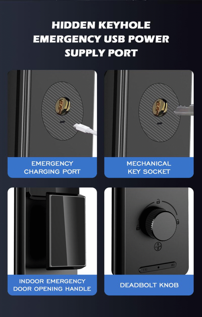 Smart Home Door Lock 12