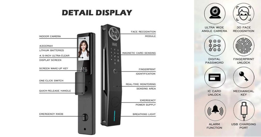 Smart Home Door Lock 3