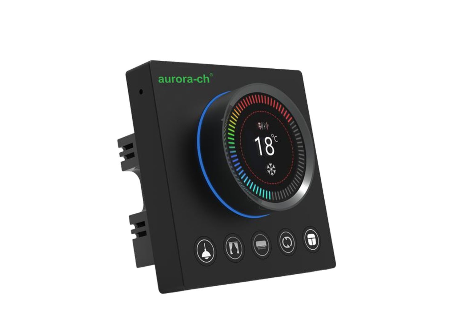 Proprietary 2.4G wireless smart knob switch