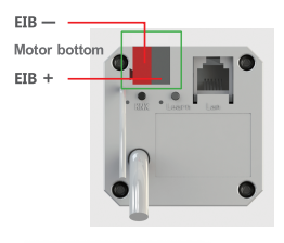 KNX Curtain Motor 1 KNX Curtain Motor 1