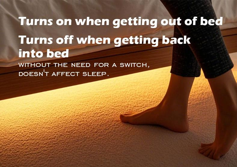 Bedside night Light with human body induction 3