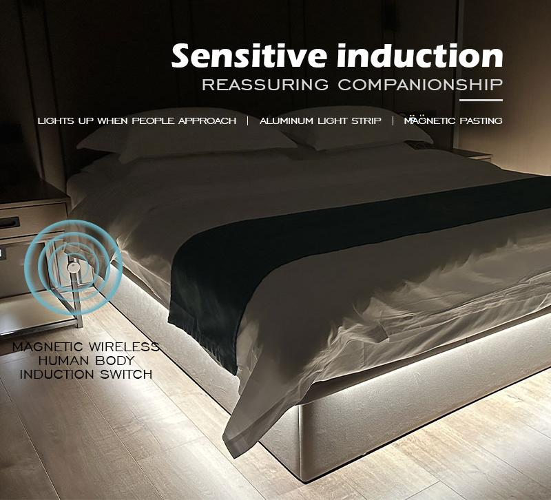 Bedside night Light with human body induction 4