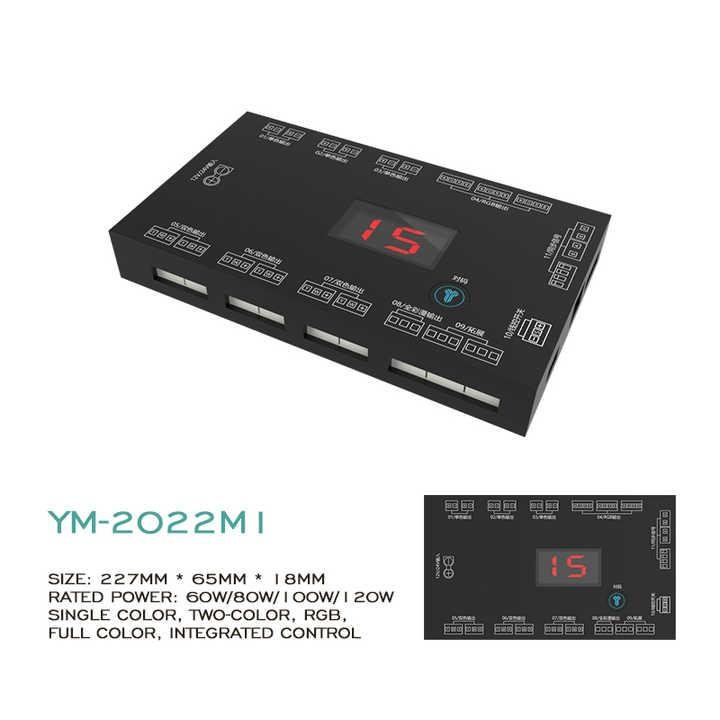 Wireless sensor controller with RGB integrated control for smart automation, suitable for cupboards, cabinets, wardrobes, and customizable scenes