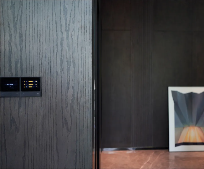 County Villas KNX Touch Panel for Smart Home Automation